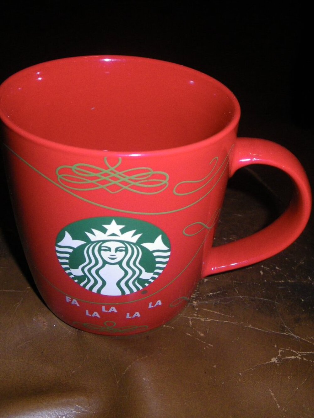 2020 Starbucks Holiday Fa La La La La Mermaid Siren Logo 12 oz Coffee Mug